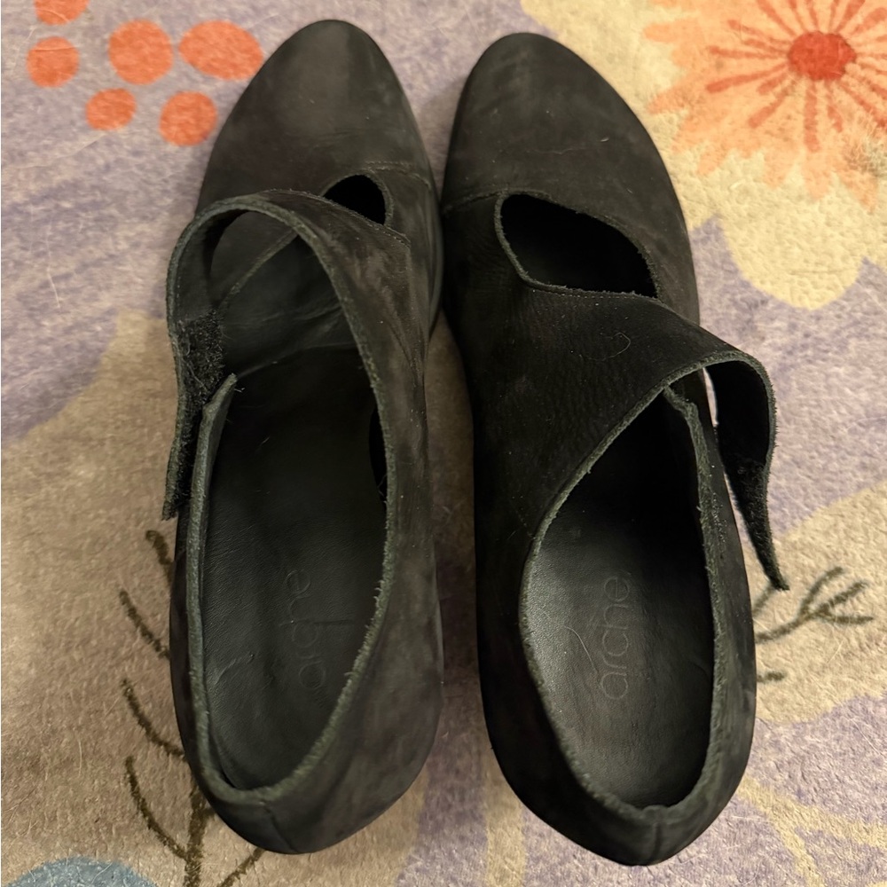 Arche #252231 Nubuck Maryjane Pumps🖤 - Picture 5 of 5